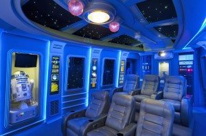 Out of this world Theater Room