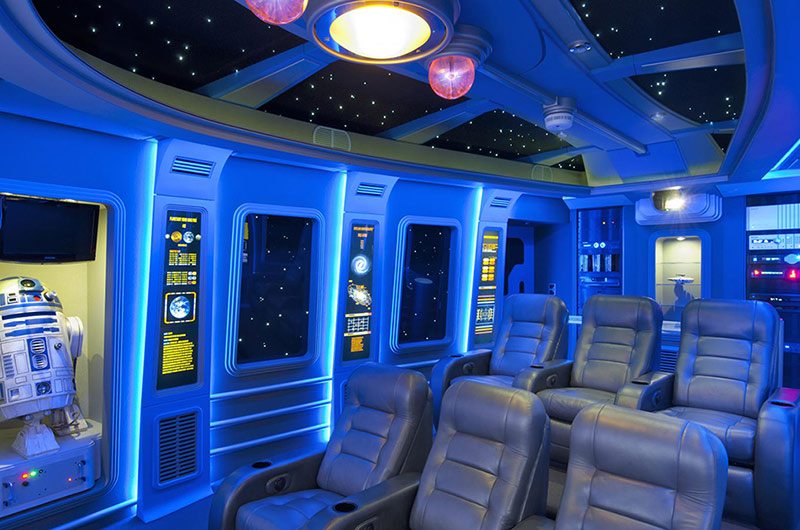 Star Wars Themed Home Theater